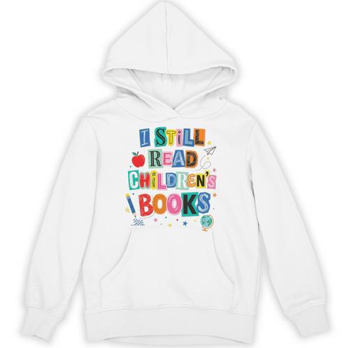 I Still Read Children's Books Librarian Teacher Life Premium Tri-Blend Unisex Hoodie - Bookorys DE