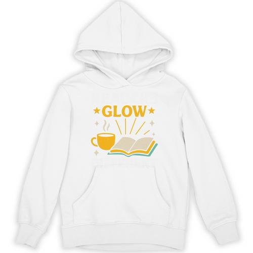 Readers Glow Different Book Lover Reading Premium Tri-Blend Unisex Hoodie - Bookorys UK
