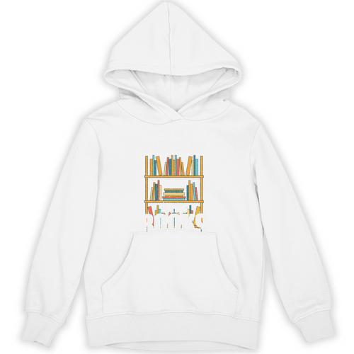 Reading Book Nerd Hoarder Bookworm Hoarding Unisex Hoodie - Bookorys