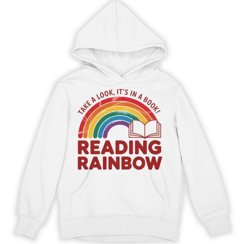 Reading Book Rainbow Literacy Learning Premium Tri-Blend Unisex Hoodie - Bookorys DE