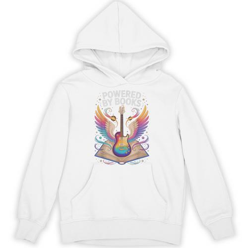 Rockstar Powered BY Books Reading Rocks Preschool Teacher Unisex Hoodie - Bookorys AU