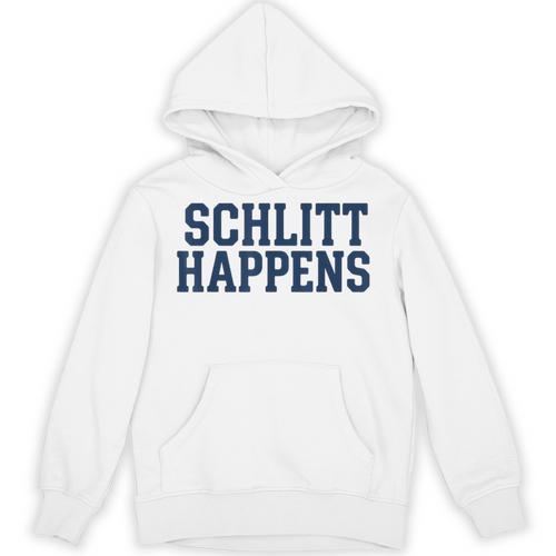 Schlitt Happens NY Bronx I Heart Baseball Apparel Unisex Hoodie - Sportilla