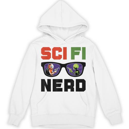 Sci Fi Nerd Science Fiction Book Movie Fan Unisex Hoodie - Bookorys