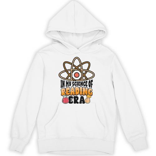 In My Science Of Reading Era Book Lover Reading Teacher Unisex Hoodie - Bookorys UK