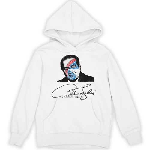 Signature And Bust Antonin Scalia Tshirt Justice Scalia Book Unisex Hoodie - Bookorys DE