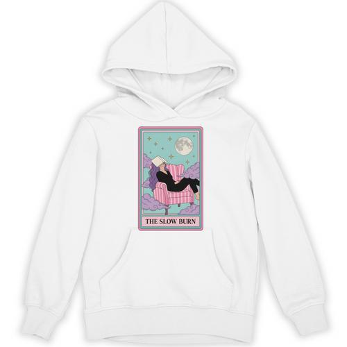 The Slow Burn Tarot Dark Romance Reader Smut Smutty Book Unisex Hoodie - Bookorys