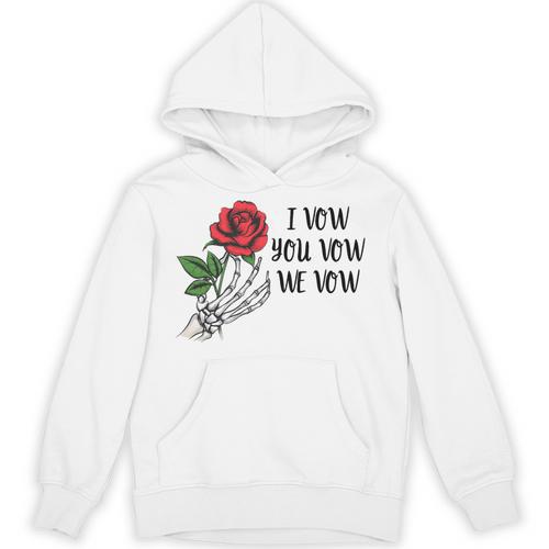Smutty Book ShirtI Vow You Vow We Vow Merch Dark Romance Premium Tri-Blend Unisex Hoodie - Bookorys