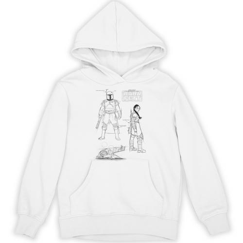 Star Wars The Book Of Boba Fett Group Shot Schematic Unisex Hoodie - Bookorys CA