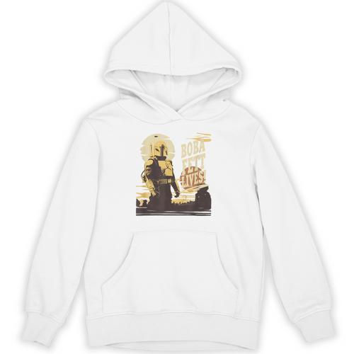 Star Wars The Book Of Boba Fett Tonal Portrait Unisex Hoodie - Bookorys