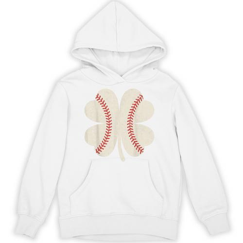 StPatrick’s Day Irish Shenanigans Baseball Fan Shamrock Tee Unisex Hoodie - Sportilla