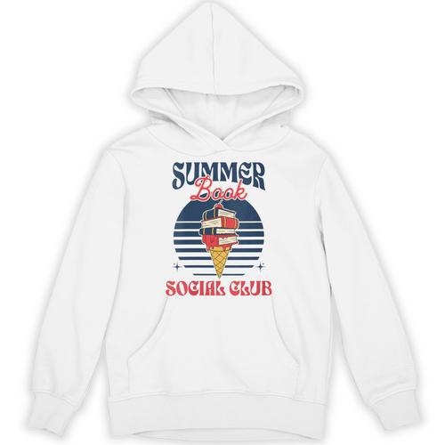 Summer Book Social Club Unisex Hoodie - Bookorys DE
