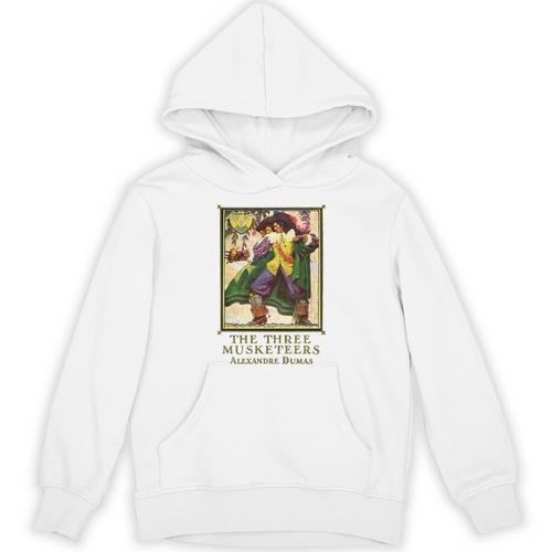 The Three Musketeers Alexandre Dumas Vintage Book Cover Unisex Hoodie - Bookorys