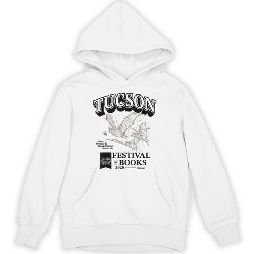 Tucson Festival Of Books Merch TFOB 2025 Criter Bat Unisex Hoodie - Bookorys CA