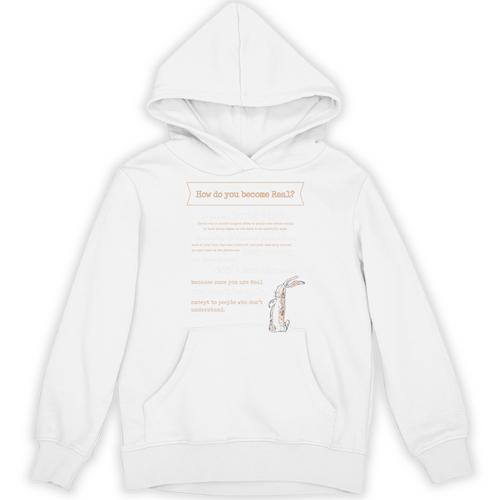 Velveteen Rabbit Book Quote 1922 Becoming Real Skin Horse Premium Tri-Blend Unisex Hoodie - Bookorys