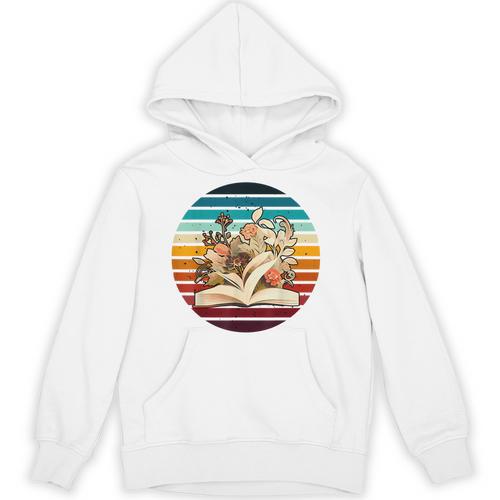 Wildflower Book Lovers For Summer Reading Booktrovert Women Unisex Hoodie - Bookorys UK