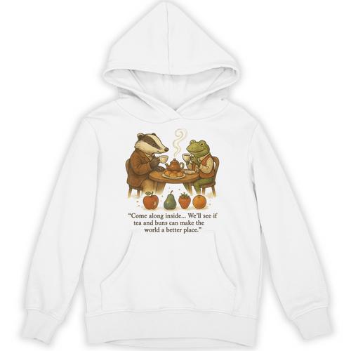 Wind In The Willows By Kenneth Grahame Book Quote Boys Girls Unisex Hoodie - Bookorys DE