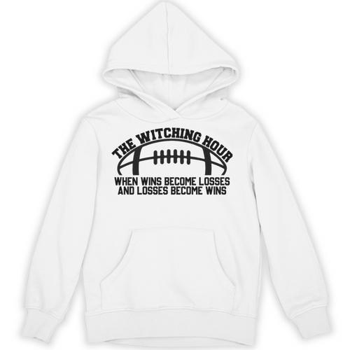 The Witching Hour When Wins Become Losses Baseball Premium Tri-Blend Unisex Hoodie - Sportilla