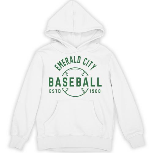 Wizard Of Oz Emerald City Baseball Costume Halloween Unisex Hoodie - Sportilla