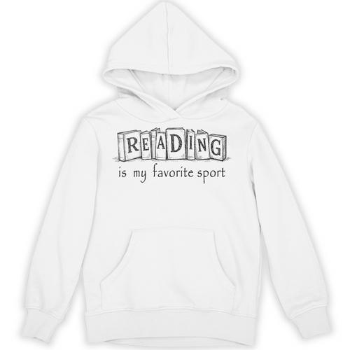 Women's Reading Is My Favorite Sport Book Lover & Reader Unisex Hoodie - Bookorys DE