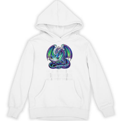In a World Of Bookworms Be a Book Dragon Reading Unisex Hoodie - Bookorys AU