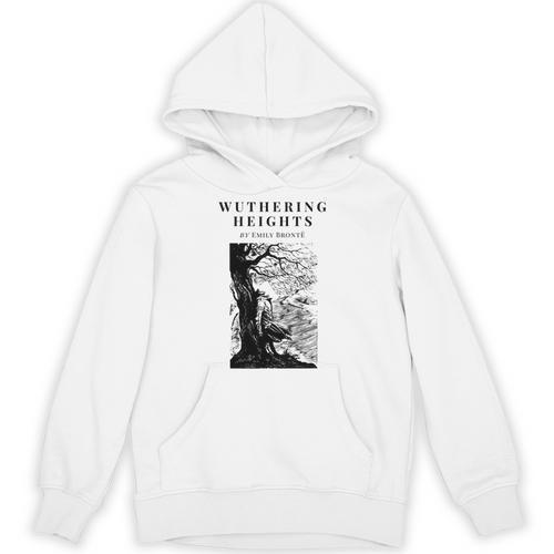 Wuthering Heights By Emily Bronte Vintage Book Cover Unisex Hoodie - Bookorys DE