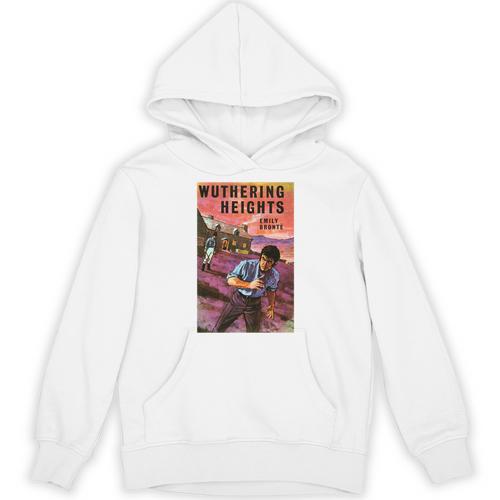 Wuthering Heights Emily Bronte Vintage Book Cover Unisex Hoodie - Bookorys