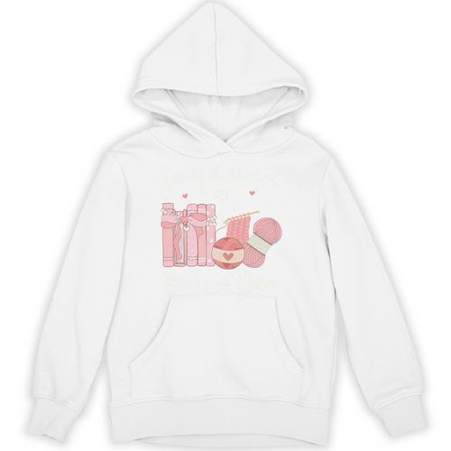 Yarn Quote Easily Distracted By Books And Yarn Reader Premium Tri-Blend Unisex Hoodie - Bookorys DE