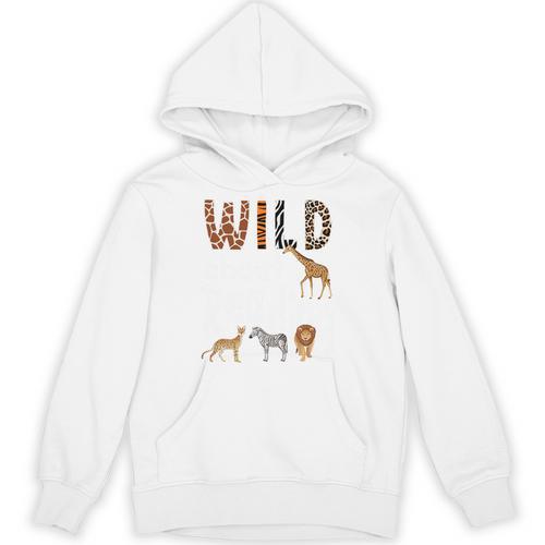 Zoo Animals Wild About Reading Books Reader Lover Librarian Premium Tri-Blend Unisex Hoodie - Bookorys DE