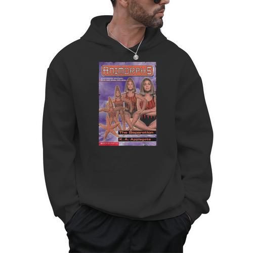 Animorphs The Separation Starfish Transformation Book Cover Men Hoodie - Bookorys