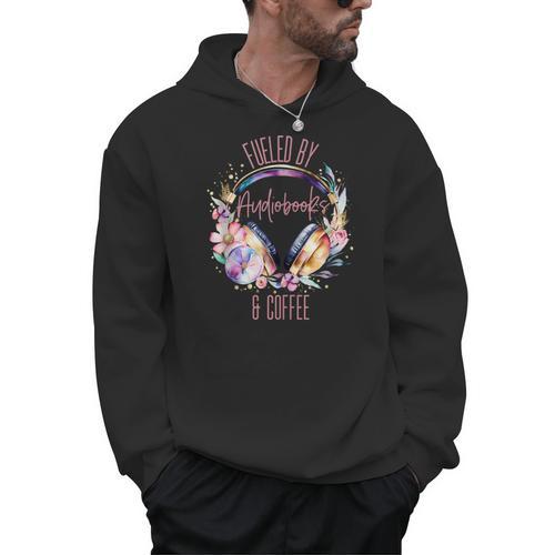 Audiobooks Coffee Lover Women Listen To Books Spicy Romance Men Hoodie - Bookorys