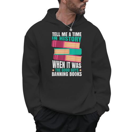 Banned Books Quote Men Hoodie - Bookorys DE