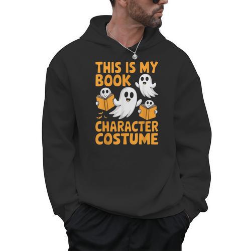 This Is My Book Character Costume Halloween Costume Men Hoodie - Bookorys