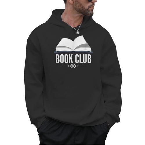 Book Club Lover Reader Men Hoodie - Bookorys DE