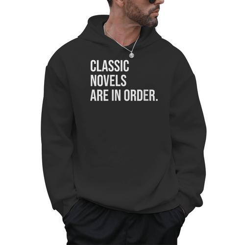 Book Club Organizer Meme Quote Men Hoodie - Bookorys