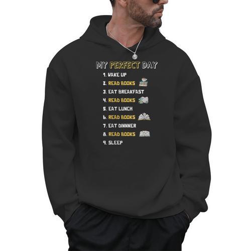 Book Fan Quote For a Bookworm Men Hoodie - Bookorys