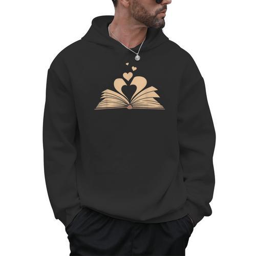 Book Lover Men Women Kids Bookworm Librarian Men Hoodie - Bookorys AU