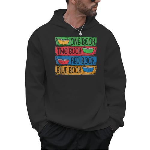 Book Lover Reading Book-Worm Bibliophiles Nerds Librarians Men Hoodie - Bookorys CA