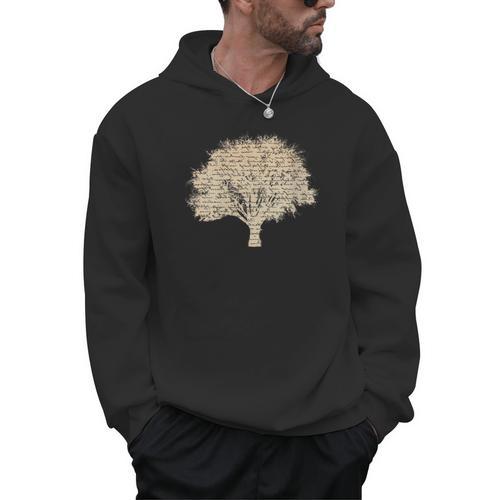 Book Tree Fantasy Men Hoodie - Bookorys
