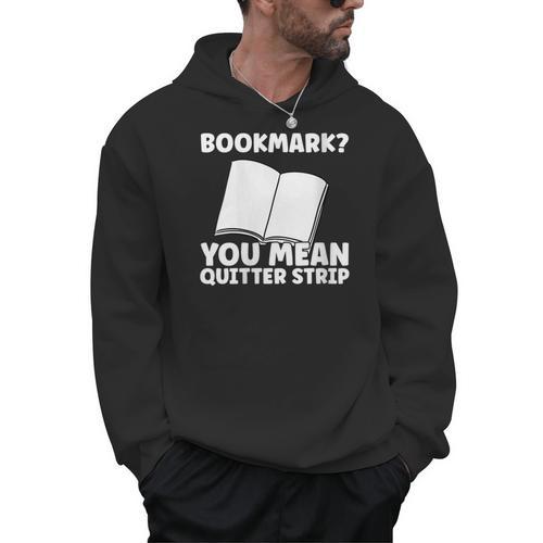 Bookmark Book Reader Men Hoodie - Bookorys DE