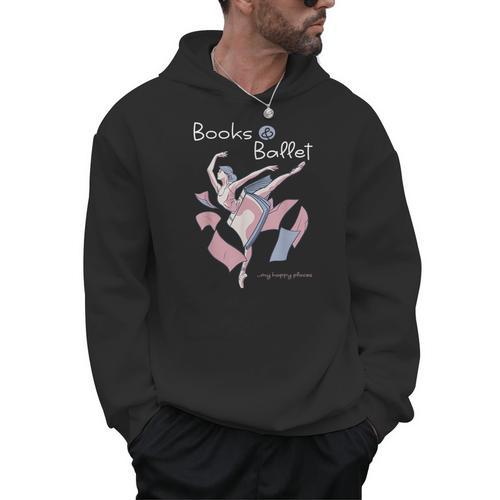 Books & Ballet Men Hoodie - Bookorys DE