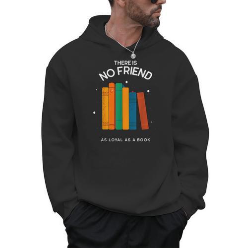 Books Are My Best Friend Bookworms Librarian Student Men Hoodie - Bookorys UK