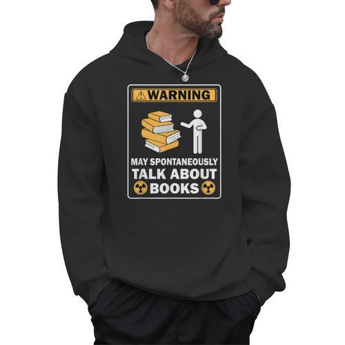 Books Reading Lovers Bookworm Librarian Book Nerd Read Men Hoodie - Bookorys