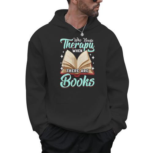 Bookworm Book Nerd Book Lovers Bookish Books Men Hoodie - Bookorys