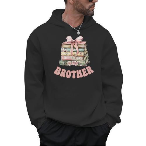 Brother Book First Chapter Birthday Family Matching Party Men Hoodie - Bookorys