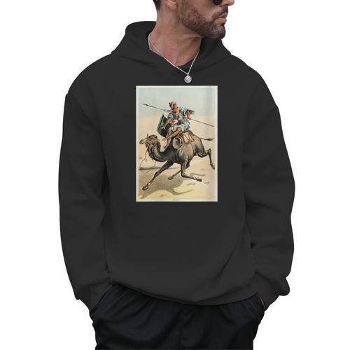 Camel Johnson's Household Book Nature African Muslim Warrior Men Hoodie - Bookorys DE