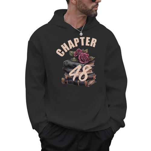 Chapter 48 48th Birthday Women Book Lovers Its My Birthday Men Hoodie - Bookorys DE
