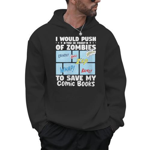 Comics Collecting Book Collector Guide Comics Lover Men Hoodie - Bookorys