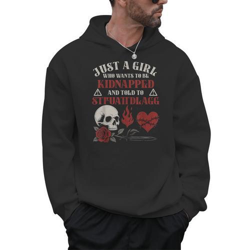 Dark Romance Smutt Books Merch STFUATTDLAGG Kidnapped Men Hoodie - Bookorys DE