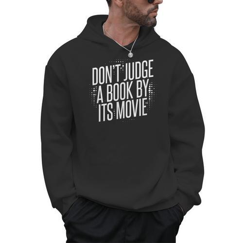Don't Judge A Book By Its Movie Men Hoodie - Bookorys