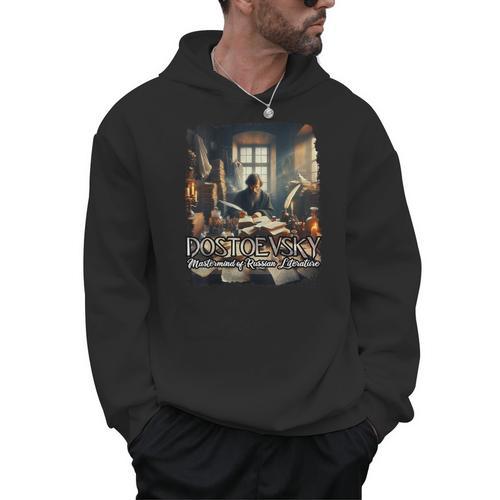 Dostoevsky Books Men Hoodie - Bookorys